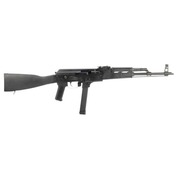 Century Arms RI4312N WASR9mm Luger 33+1 17.50" Black Receiver Black Stock Black Polymer Grip Black Synthetic Grip Right Hand