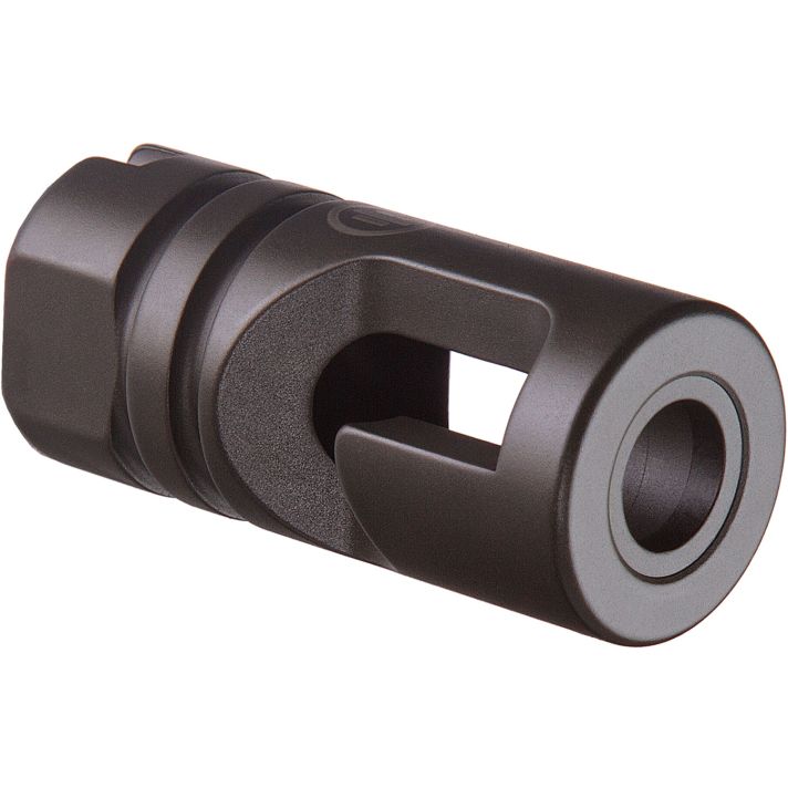 Primary Weapons 3JTC14F1 JTAC 47 Compensator Black 4140 Steel w/M14x1 LH Threads, 2.20" OAL & .900" Diameter For 7.62x39mm/5.45x39mm AR-Platform