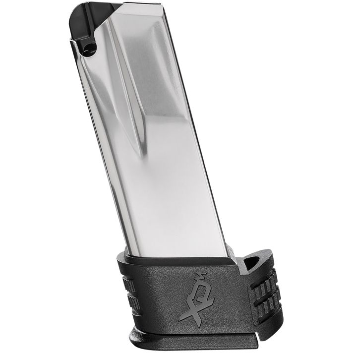 Springfield Armory XDME50151 XD-M Elite Compact 15rd Extended Base Pad 10mm Auto Stainless Steel