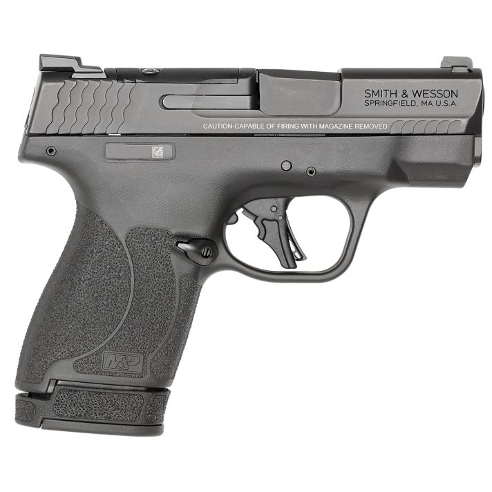 Smith & Wesson 13534 M&P Shield Plus Optic Ready Compact 9mm Luger 10+1/13+1 3.10", Black, Optic Cut Slide, Polymer Frame, Tritium Sights (NO Thumb Safety)