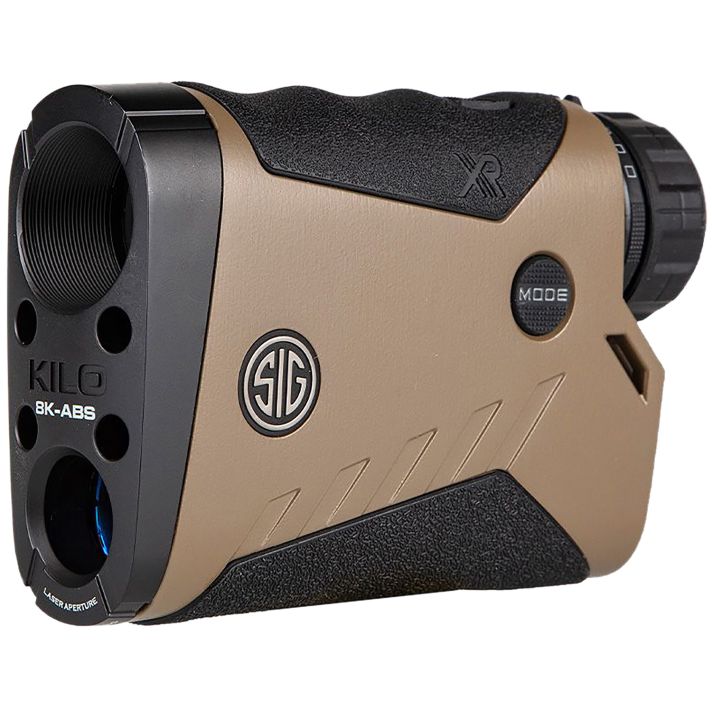 Sig Sauer Electro-Optics SOK8K701 KILO8K ABSFlat Dark Earth Rubber Armor 7x25mm 8000 yds Max Distance 304x256 Active Matrix OLED Display