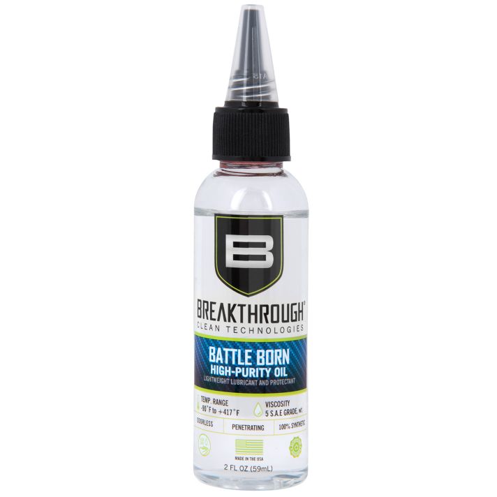Breakthrough Clean BTO2OZ Battle Born High-Purity Oil 2 oz Squeeze Bottle