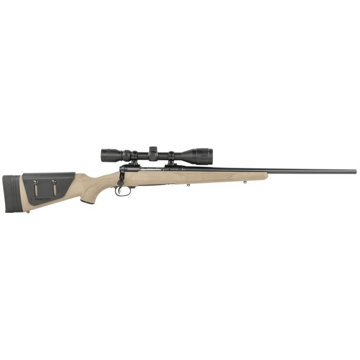 Savage Arms 18708 11 Hunter 6.5 Creedmoor 4+1 22" Barrel, Black Metal Finish, Flat Dark Earth Fixed with Adjustable Cheek Piece Stock Includes Bushnell 4-12x40mm Scope