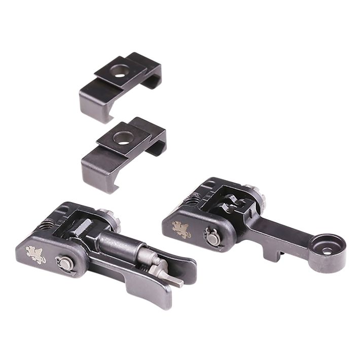 Griffin Armament GAM2S M2 Sight KitBlack Melonite Flip-Up Front and Rear Sight Set