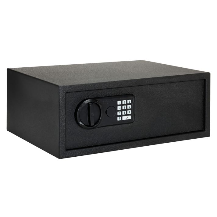 SnapSafe 75435 Keypad SafeXL Keypad/Key Entry Black Steel 20.50" x 14.80" x 8"