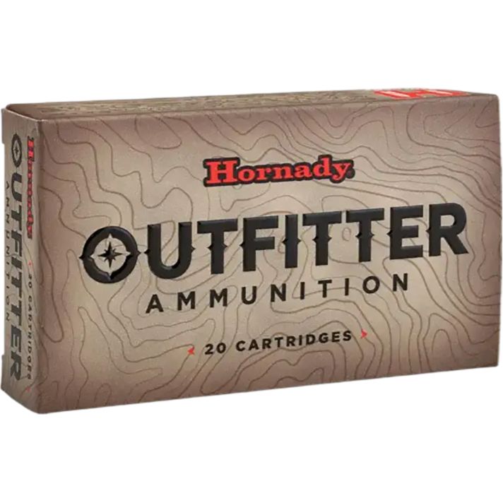 Hornady 814874 Outfitter6.5Creedmoor 120gr Copper Alloy eXpanding 20 Per Box/10 Case