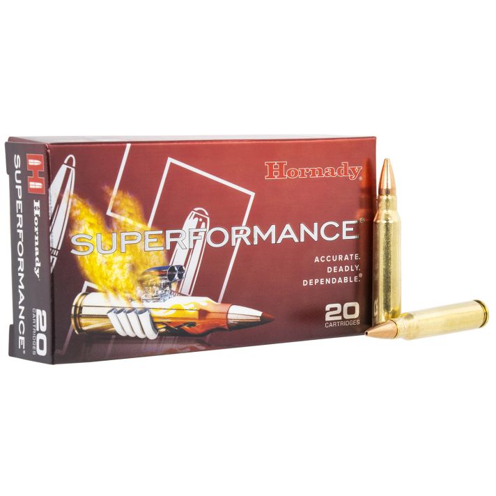 Hornady 812544 Superformance5.56x45mmNATO 55gr Copper Alloy eXpanding 20 Per Box/10 Case