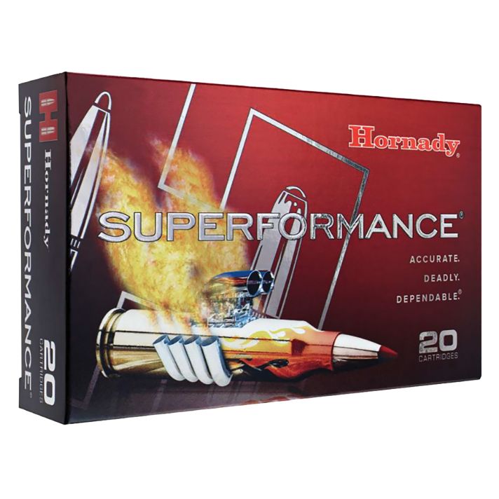 Hornady 80990 Superformance308Win 165gr Copper Alloy eXpanding 20 Per Box/10 Case