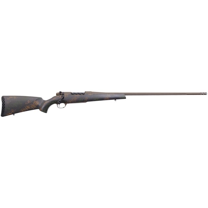 Weatherby MBC20N257WR8B Mark V Backcountry 2.0 257 Wthby Mag 3+1 26" Barrel, Patriot Brown Cerakote Metal Finish, Brown Sponge Pattern Black Peak 44 Blacktooth Stock