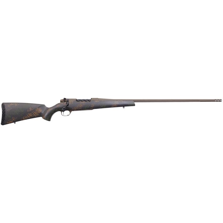 Weatherby MBC20N308NR4B Mark V Backcountry 2.0 308 Win 5+1 24" Barrel, Patriot Brown Cerakote Metal Finish, Brown Sponge Pattern Black Peak 44 Blacktooth Stock