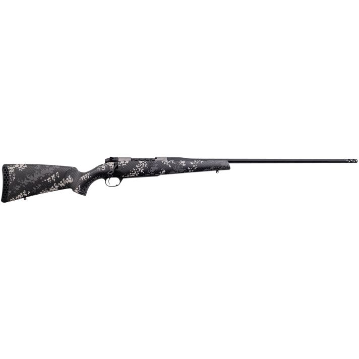 Weatherby MBT20N653WR8B Mark V Backcountry 2.0 Ti 6.5-300 Wthby Mag 3+1 26" Barrel, Graphite Black Cerakote Metal Finish, Black with Gray/White Sponge Accents Peak 44 Blacktooth Stock