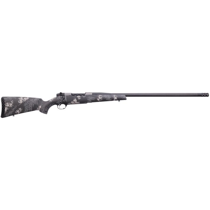 Weatherby MCT20N257WR8B Mark V Backcountry 2.0 Ti 257 Wthby Mag 3+1 Cap 26" Graphite Black Cerakote Rec/Barrel Black with Gray & White Sponge Accents Peak 44 Blacktooth Stock Right Hand (Full Size)