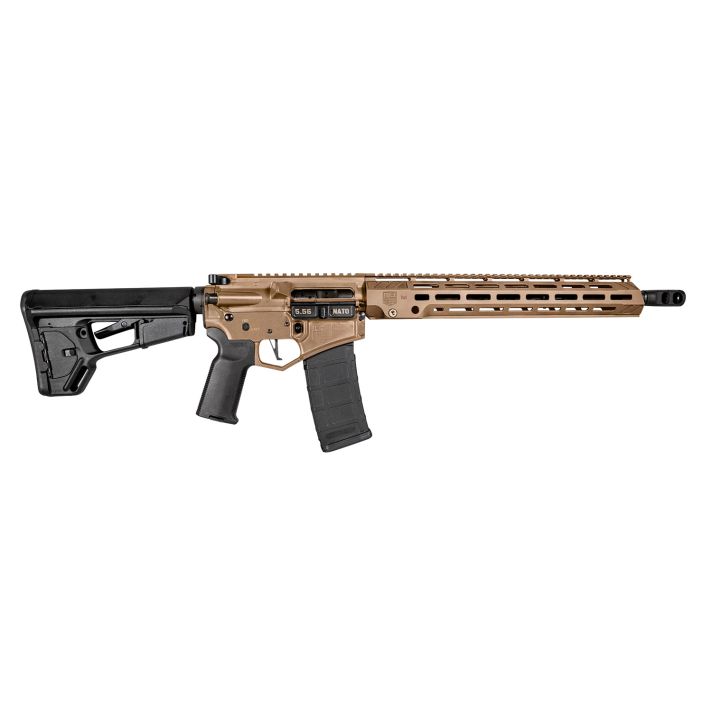Diamondback DB1758K061 DB155.56x45mm NATO 16" 30+1 Flat Dark Earth Adjustable Magpul ACS-L Stock Black Magpul MOE-K2+ Grip