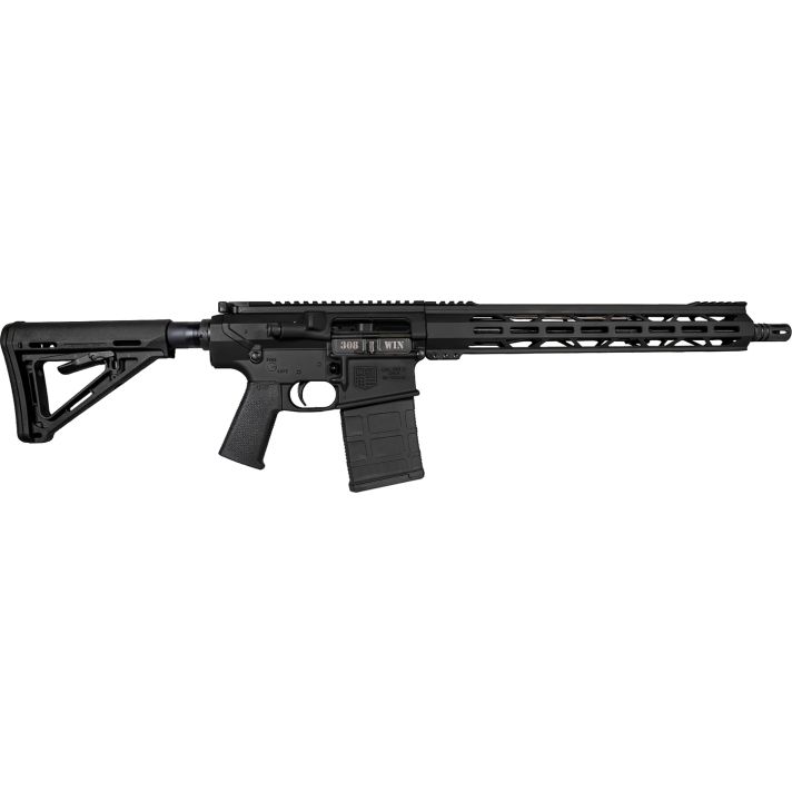 Diamondback DB1018C001 DB10308 Win 20+1 16" Nitride Treated Threaded Steel Barrel w/A2 .30 Cal Flash Hider, A3 Flattop Upper, 15" M-LOK Handguard, Magpul MOE Carbine Stock, Magpul MOE K Grip