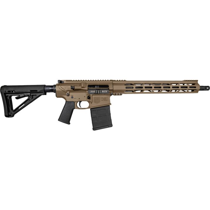 Diamondback DB1018C061 DB10308 Win 16" 20+1 Flat Dark Earth Magpul MOE Carbine Stock Black Magpul MOE-K Grip 15" M-Lok