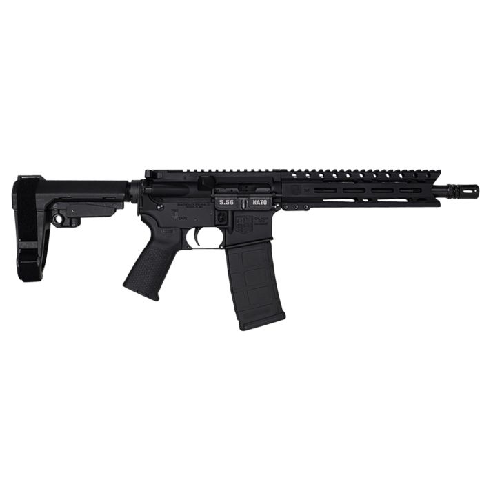 Diamondback DB1916K001 DB15 AR Pistol Carbine Length 5.56x45mm NATO 10" 30+1 Black SBA3 Pistol Brace Stock