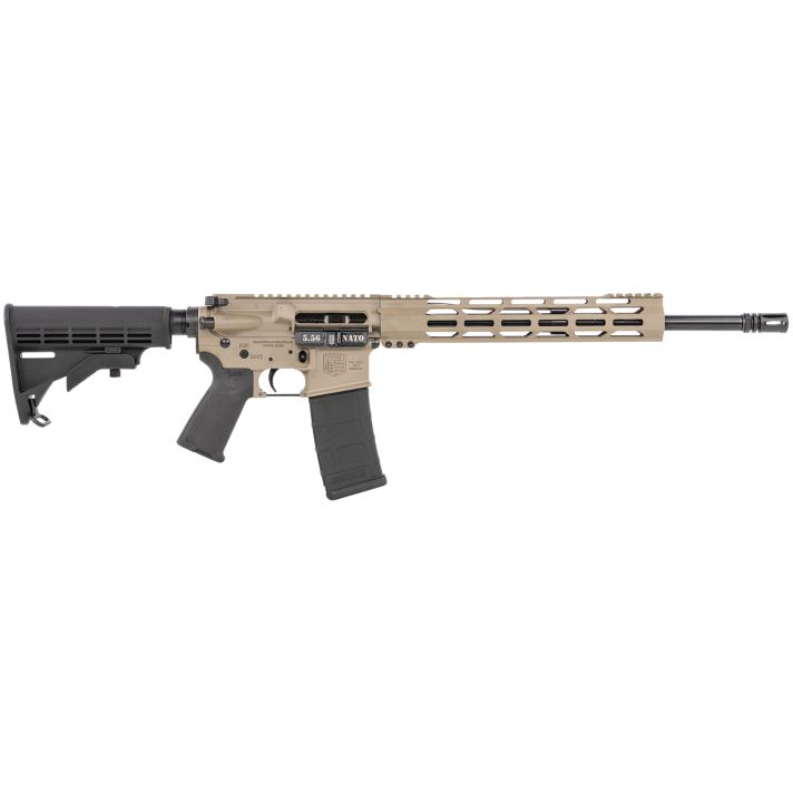 Diamondback DB175AK061 DB155.56x45mm NATO 16" 30+1 Flat Dark Earth Rec Black 6 Position Stock Black Magpul MOE Grip Right Hand (Exclusive Configuration)