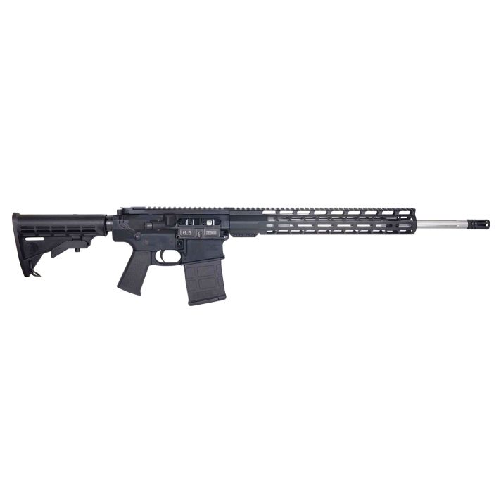 Diamondback DB105AM001 DB106.5 Creedmoor 20+1 20" 416-R Fluted Barrel, A2 Flash Hider, 7075-T6 Aluminum Receiver, 6 Position Stock, 15" M-Lok Handguard, Magpul K Grip, Manual Safety, Optics Ready