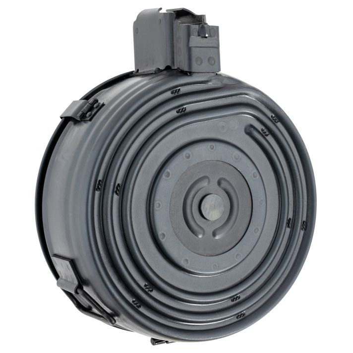 Century Arms MAAK78B AK75rd 7.62x39mm Drum For AK-Platform Black Polymer