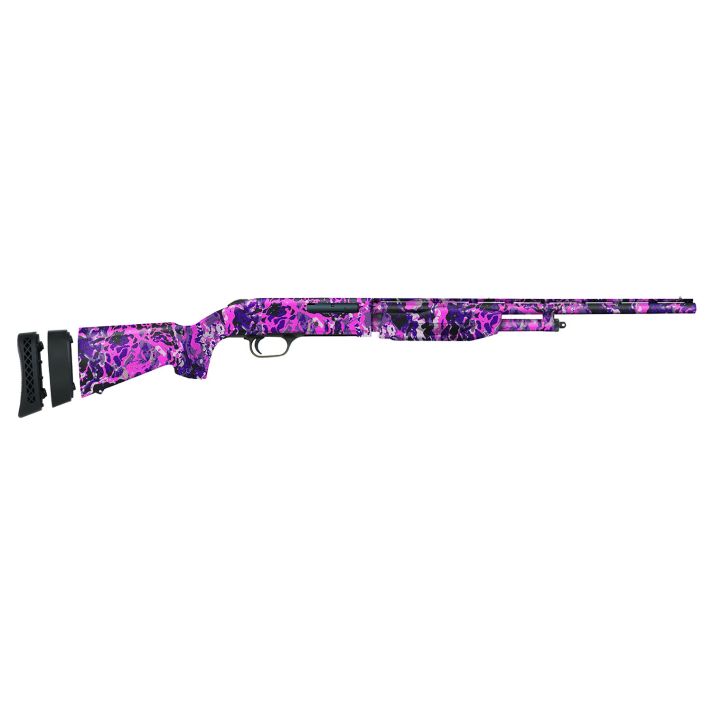 Mossberg 50364 510 Super Bantam Mini 410 Gauge Pump 3" 2+1 Overall Muddy Girl Wild 18.50" Vent Rib Barrel, Steel Receiver & Adj LOP Synthetic Stock, Right Hand, Modified Choke