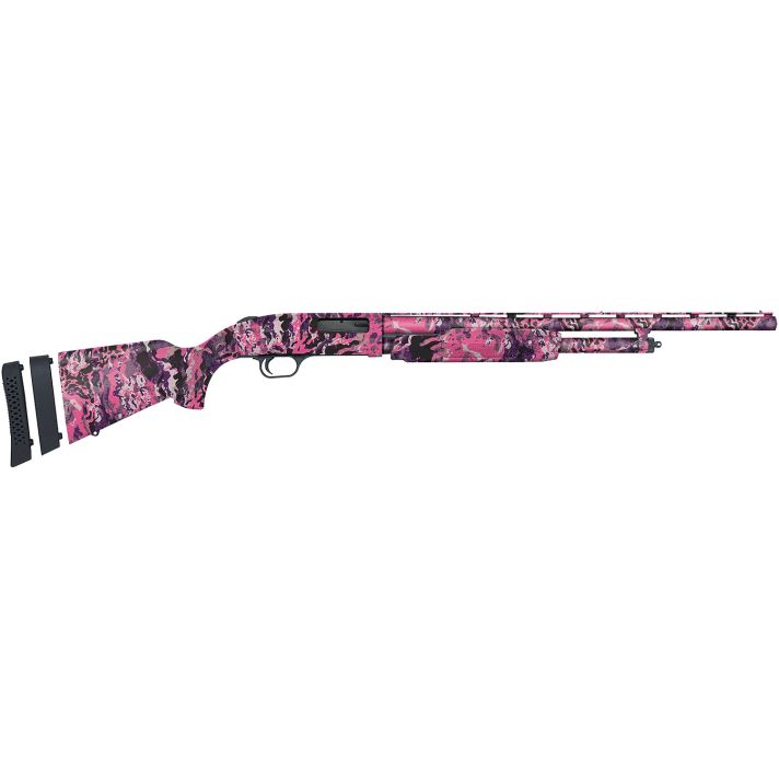Mossberg 54161 500 Super Bantam Youth 20 Gauge Pump 3" 5+1 Overall Muddy Girl Wild 22" Vent Rib Barrel, Steel Receiver & Adj LOP Synthetic Stock, Right Hand