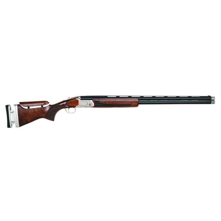 Mossberg 75474 Gold Reserve12 Gauge 30" 2rd 3" Polished Silver with Scroll & Inlay Engraved Rec Satin Black Walnut Fixed Stock Right Hand Full Size Includes Ext. Sport Set Chokes (5)