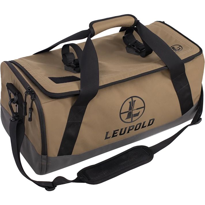 Leupold 182402 Optics Go GearTan/Black Nylon Duffle Bag 21" Long