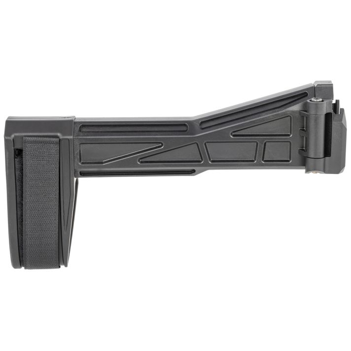 SB Tactical EV0201SB SBTEVO-G29.50" OAL Side Folding Black Synthetic for CZ Scorpion (Tube Not Included)