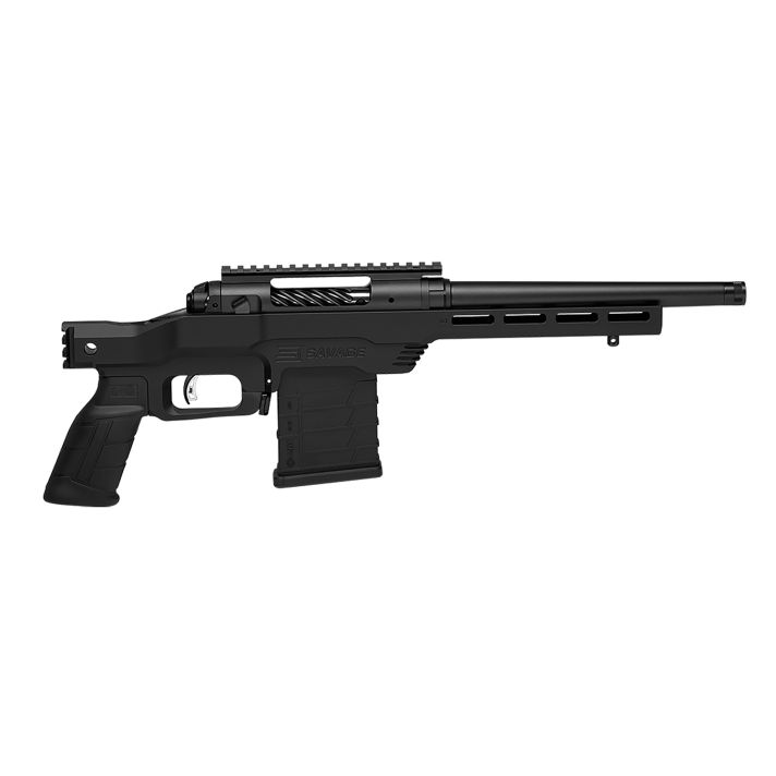 Savage Arms 57800 110 PCS 300 Blackout 10+1 10.50" Matte Black Carbon Steel/ Black Rubber Grips Left Hand