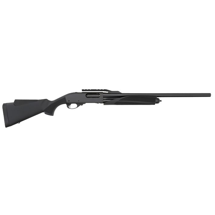 Remington Firearms (New) R68878 870 Fieldmaster 12 Gauge 3+1 23" Fully Rifled Heavy, Blued Barrel/Rec, Black Synthetic Furniture, Cantilever Scope Mount