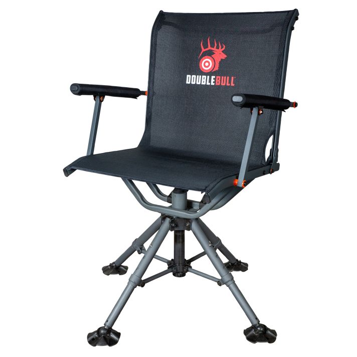 Primos 65166 Double Bull Swivel Seat 360 Degree Swivel Black