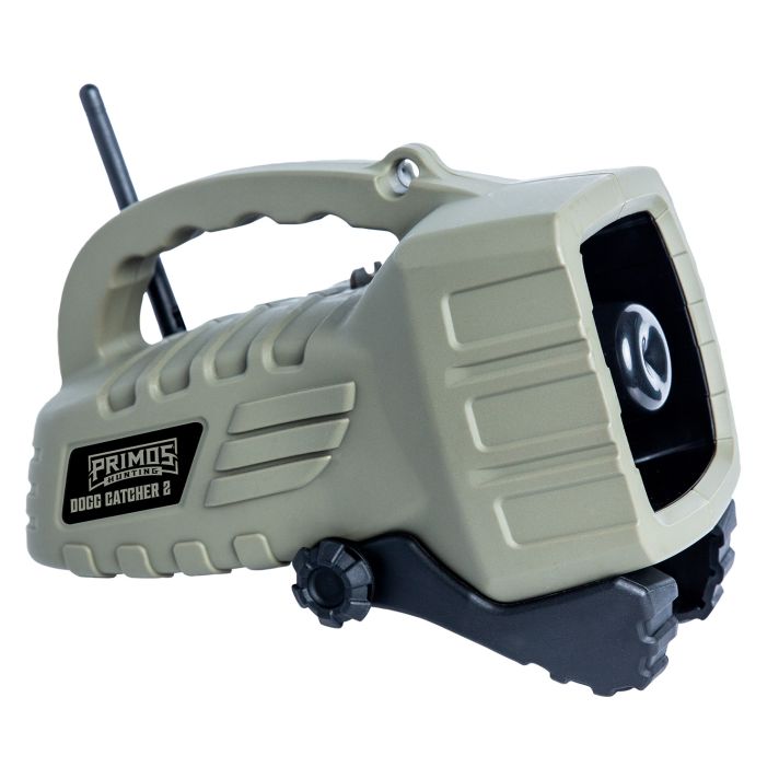 Primos 3851 Dog Catcher 2Electronic Call Multiple Sounds Attracts Predator Attracts Multiple Features Integrated Remote Green