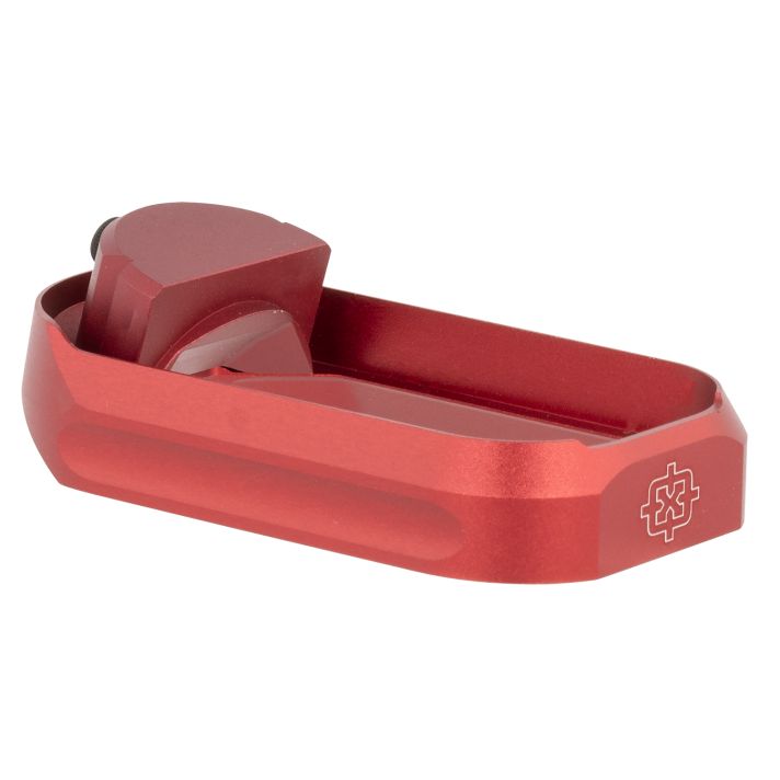 Cross Armory CRGFMWRD Flared MagwellCompatible w/Glock Gen1-3 Red Anodized Aluminum