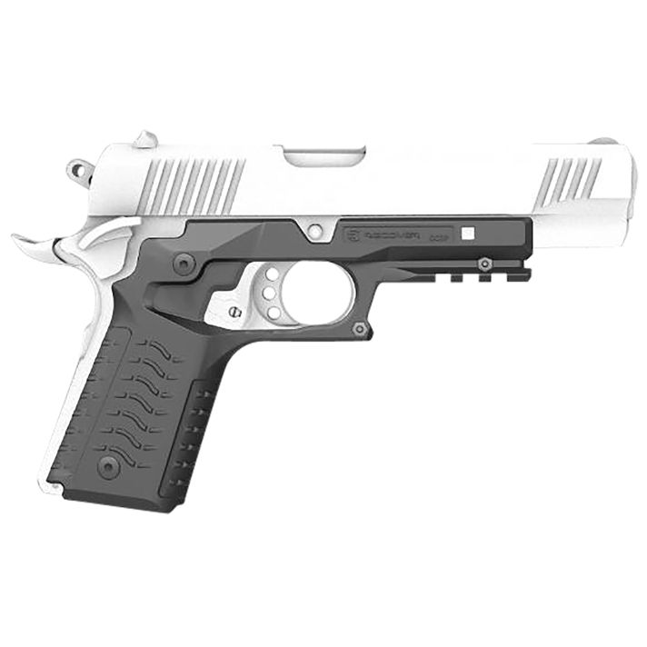 Recover Tactical CC3H-01 Grip & Rail SystemBlack Polymer Picatinny for Standard Frame 1911