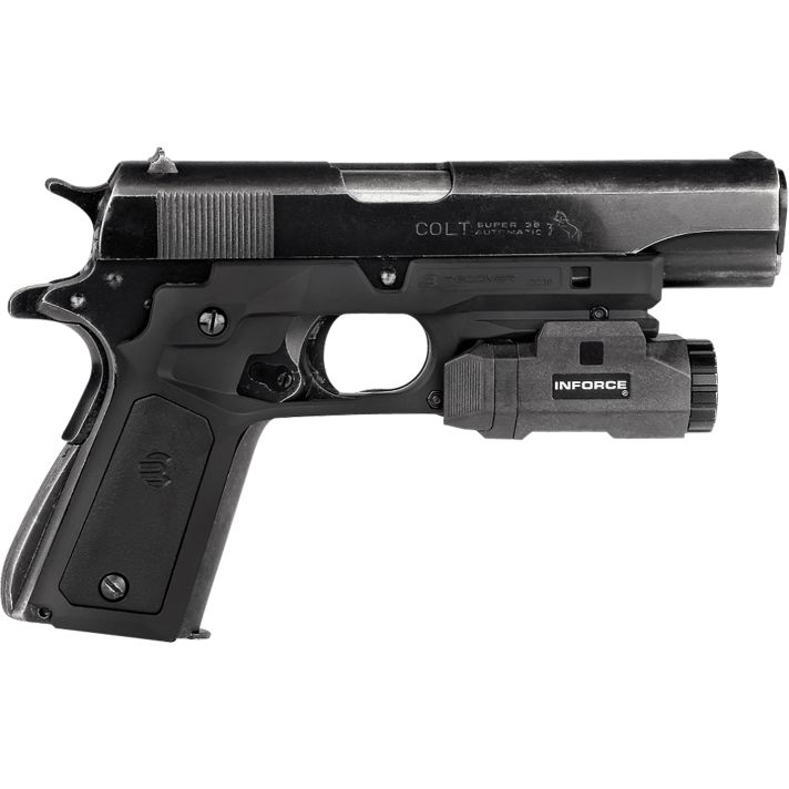 Recover Tactical CC3P0104 Frame GripBlack Polymer Frame with Interchangeable Black & Gray Panels for Standard Frame 1911