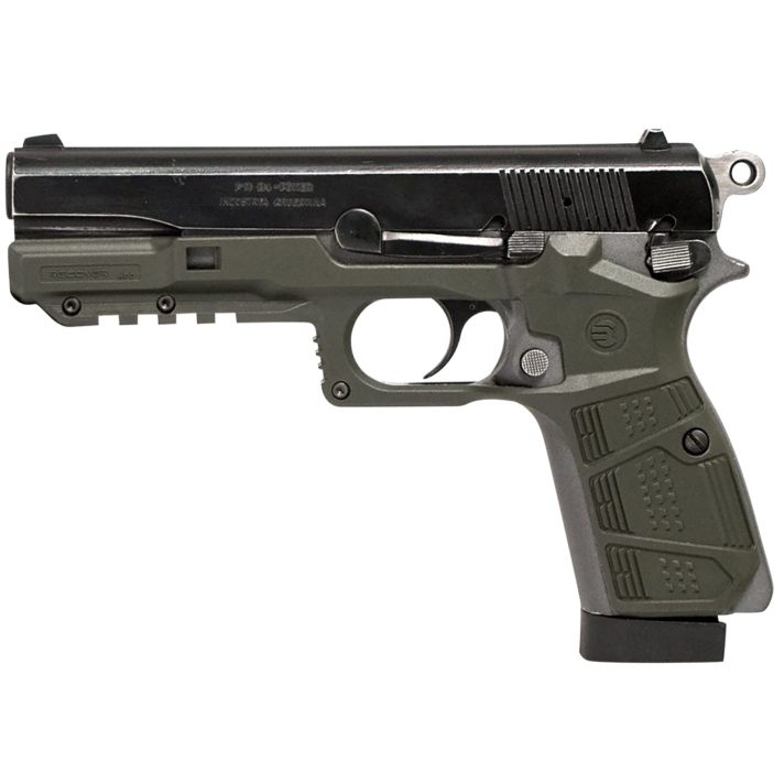 Recover Tactical HPC03 Grip & Rail SystemOD Green Polymer Picatinny for Browning Hi-Power