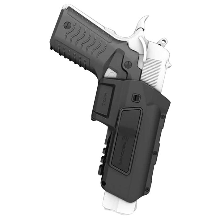 Recover Tactical HC11AR01 HC11 Holster OWB Black Polymer Belt Fits 1911 Right Hand