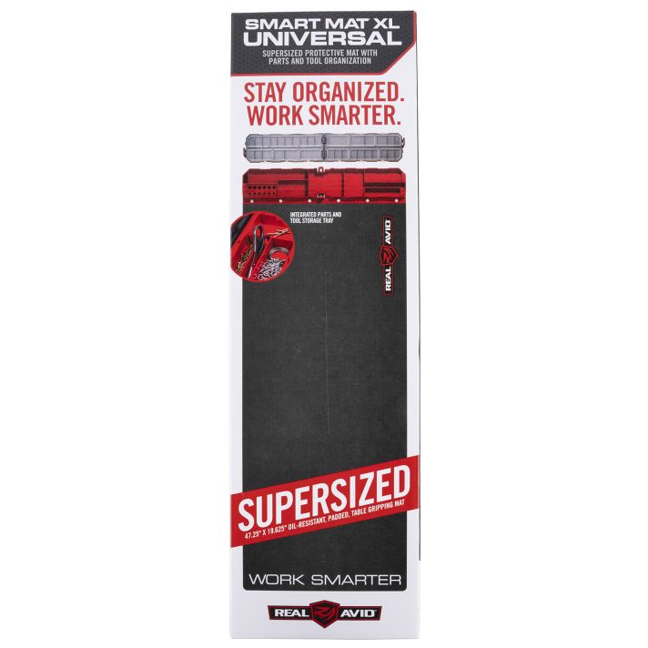 Real Avid AVXLVISM Smart MatXL Black/Red 47.25" x 19.63"
