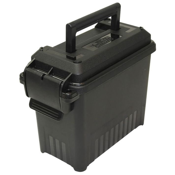MTM Case-Gard AC1540 Ammo Can Mini Multi-Caliber Black Polypropylene