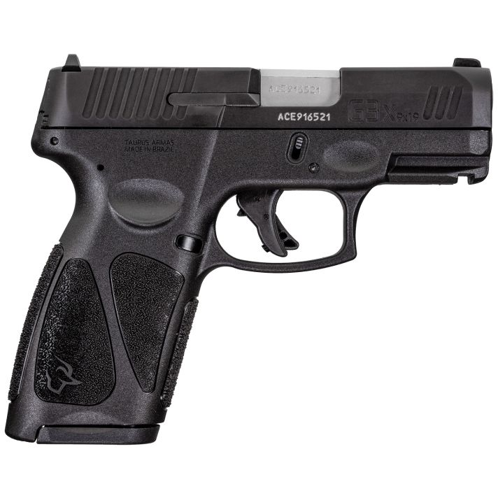 Taurus 1G3XSR9031 G3XFull Size Frame 9mm Luger 15+1 3.20" Matte Stainless Steel Barrel, Matte Black Tenifer Serrated Steel Slide, Black Polymer Frame w/Picatinny Rail, Black Polymer Grip, Right Hand