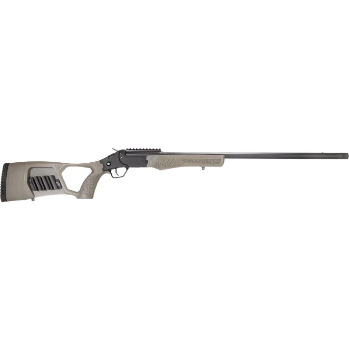Rossi SSP20TKY Tuffy Turkey 20 Gauge 1rd 26" Alloy Steel Barrel & Receiver w/Matte Black Finish, Synthetic OD Green Fixed Thumbhole Stock w/Shell Holder, Ambidextrous (Youth)