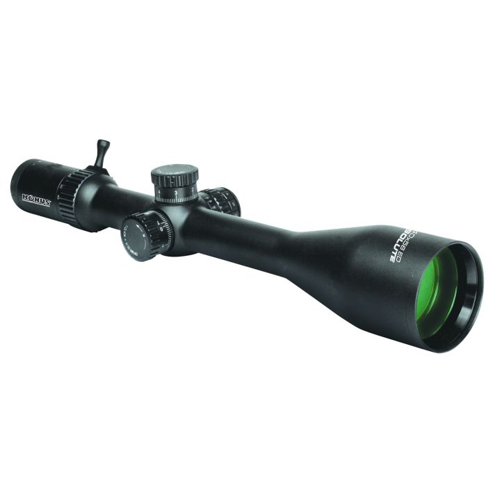Konus 7179 AbsoluteBlack 5-40x 56mm 30mm Tube Illuminated Etched Modified Mil-Dot Reticle Features Throw Lever