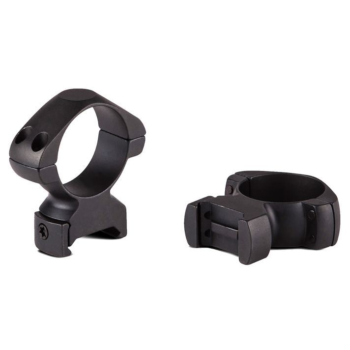 Konus 7402 Steel RingsMatte Black 1"Low 0 MOA
