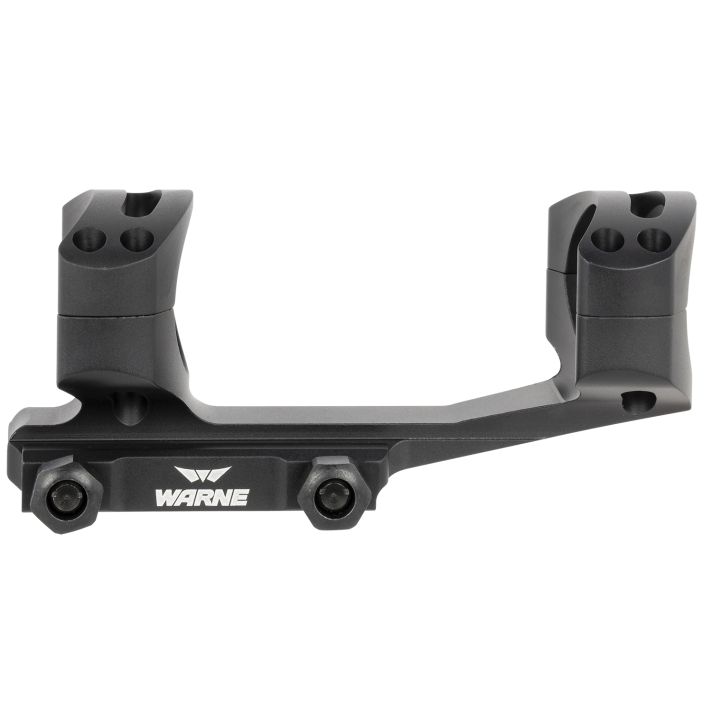 Warne XSKEL34TW X-SKEL Gen 2 Scope Mount/Ring Combo Black Anodized 34mm