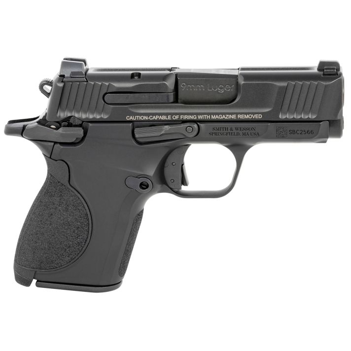 Smith & Wesson 12615 CSXMicro-Compact Frame 9mm Luger 10+1/12+1, 3.10" Black Armornite Stainless Steel Barrel & Serrated Slide, Matte Black Aluminum Frame w/Beavertail, Ambidextrous