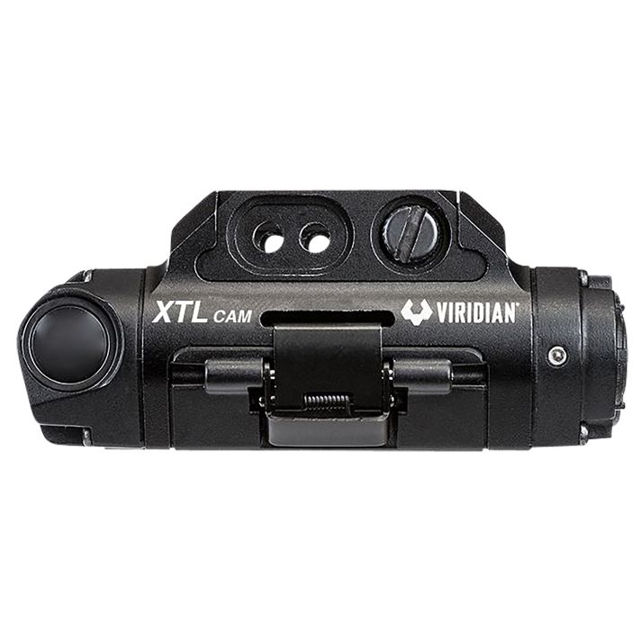 Viridian 9900016 XTLcam Gen 3 with Tactical Light and HD Camera X Series Black 500 Lumens White LED/1920x1080 HD Camera with Microphone