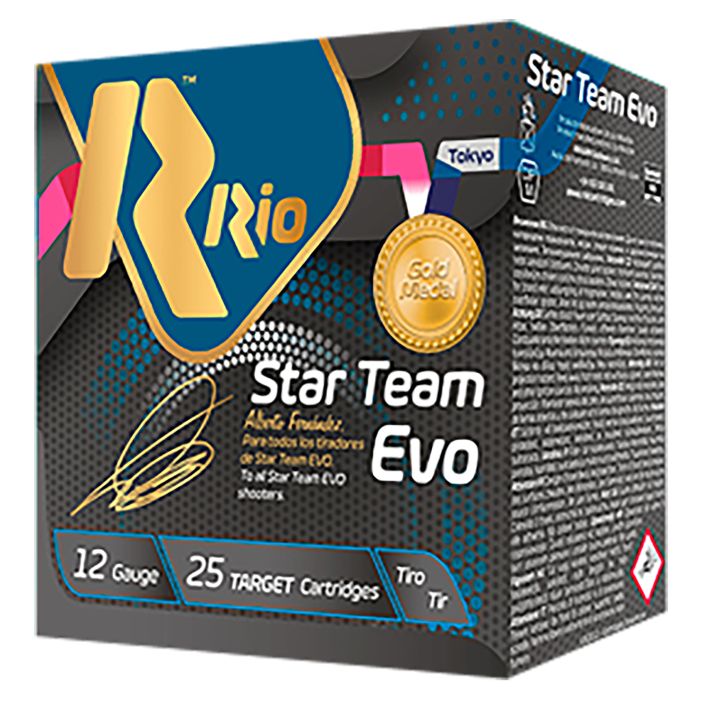 Rio Ammunition STT28LT8 Star Team EVO12 Gauge 2.75" 1 oz 8 Shot 25 Per Box/10 Cs