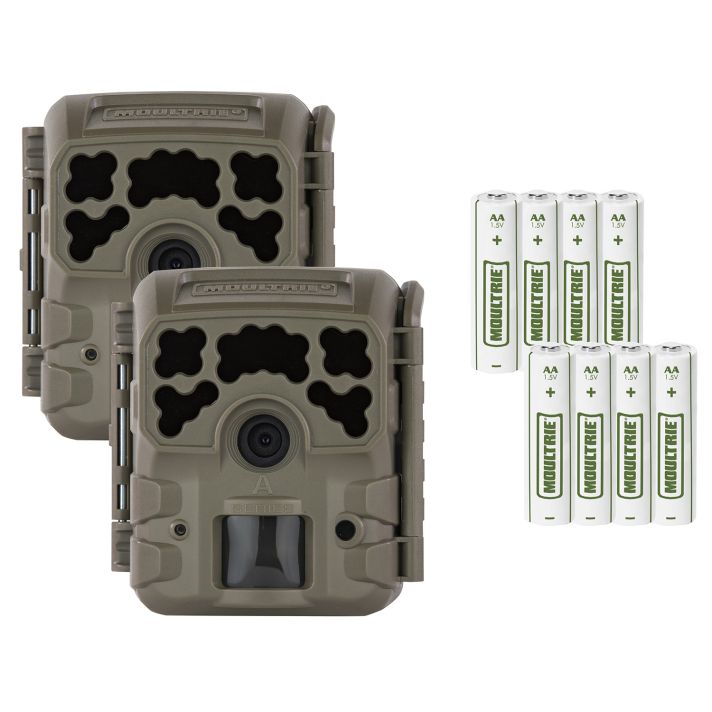 Moultrie MCG14074 Micro-32i Kit Green 32MP Resolution MicroSD Card Slot/Up to 32GB Memory 2 Pack