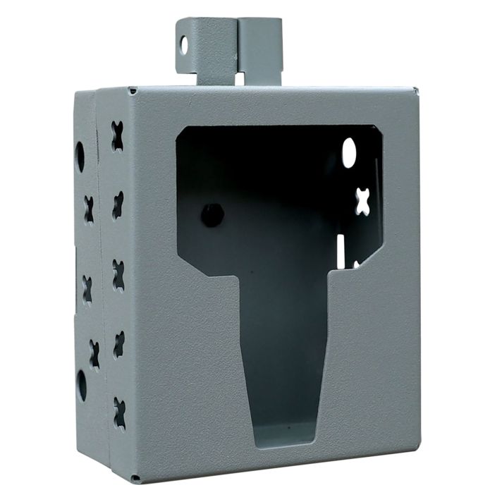 Moultrie MCA-14058 Security BoxCompatible With 2021 Moultrie Cameras Gray Powder Coated Steel