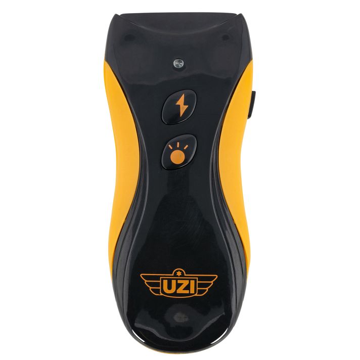 Uzi Accessories UZISG36YB Yellow Jacket Stun Gun/Flashlight Black/Yellow
